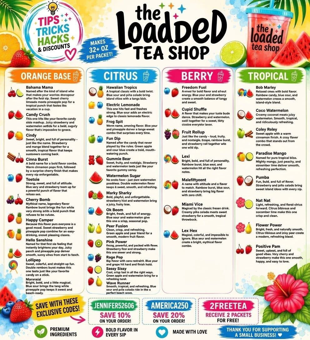 Strawberry Kiss loaded tea collagen + protein energy drink mix packet – photo 2