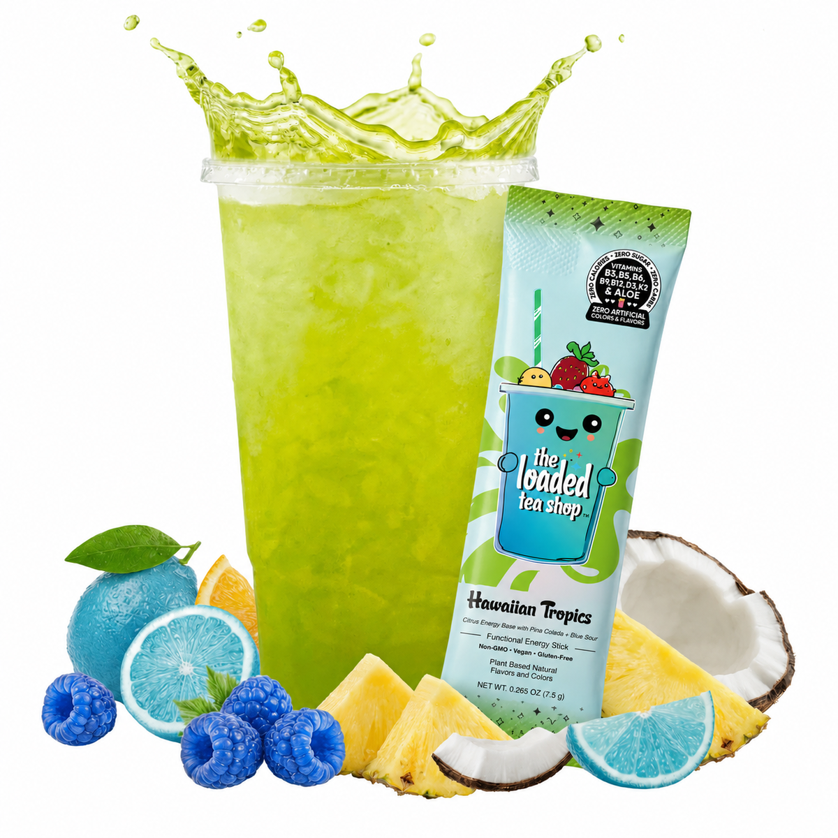 Hawaiian Tropics loaded tea