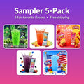 Sampler 5-Pack of loaded tea flavors
